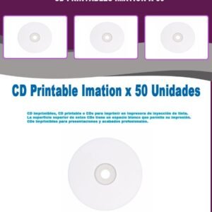 Cd Printables Imprimibles Imation X 50 Unidades