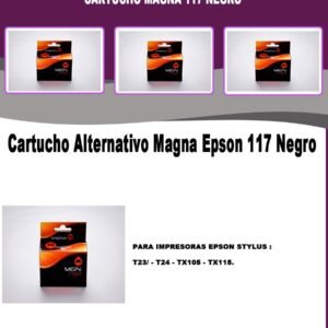 Cartucho Alternativo Gneiss O Mgn 117 Negro