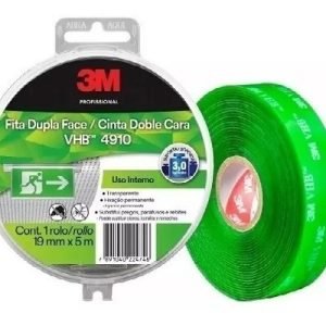 Cinta Doble Faz Bifaz 3mts Vhb 4910 - 19mm X 5m -