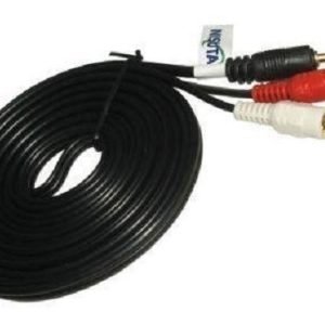 Cable Nisuta Audio 2 Rca A 1 Plug 3.5 5 Metros Ns-cau355