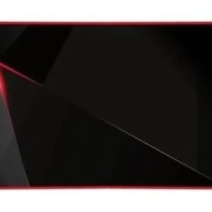 Mouse Pad Gamer Cdtek Bigg De Látex 30cm X 90cm X 3mm Negro/rojo