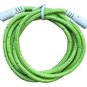 Cable Netmak Miniplug 3,5mm A 3,5mm Reforzado 1m Verde Nm-c66g