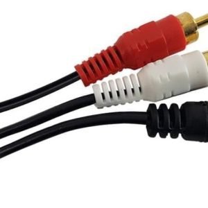 Cable Nisuta Audio 2 Rca A 1 Plug 3.5 5 Metros Ns-cau355